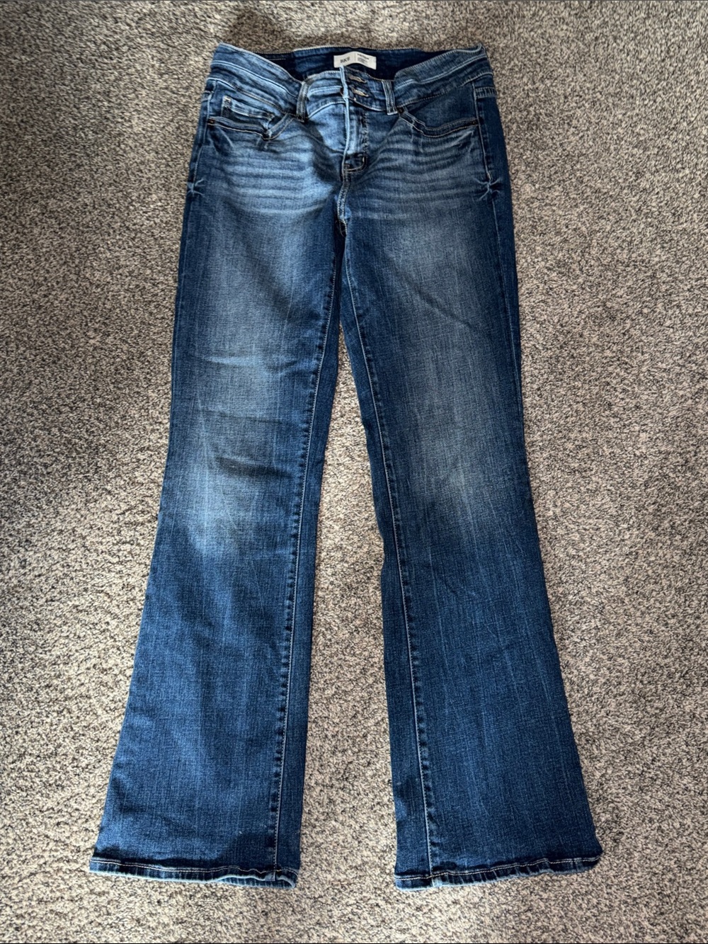 BKE PAYTON Mid-Rise Boot Cut Jeans Universal Fit women’s 30 x 33.5